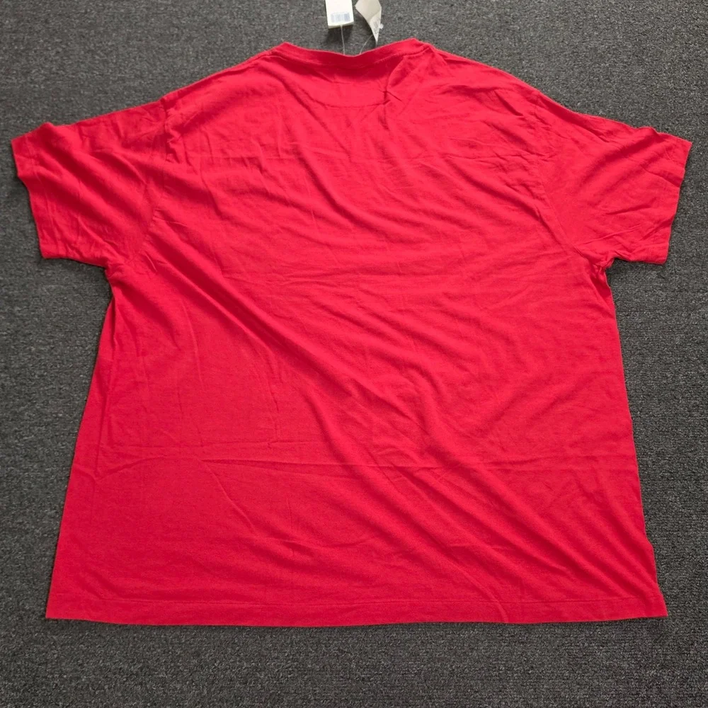 Polo Ralph Lauren Pocket T-Shirt Men XL Red Cotton Short Sleeve Pony Logo Single